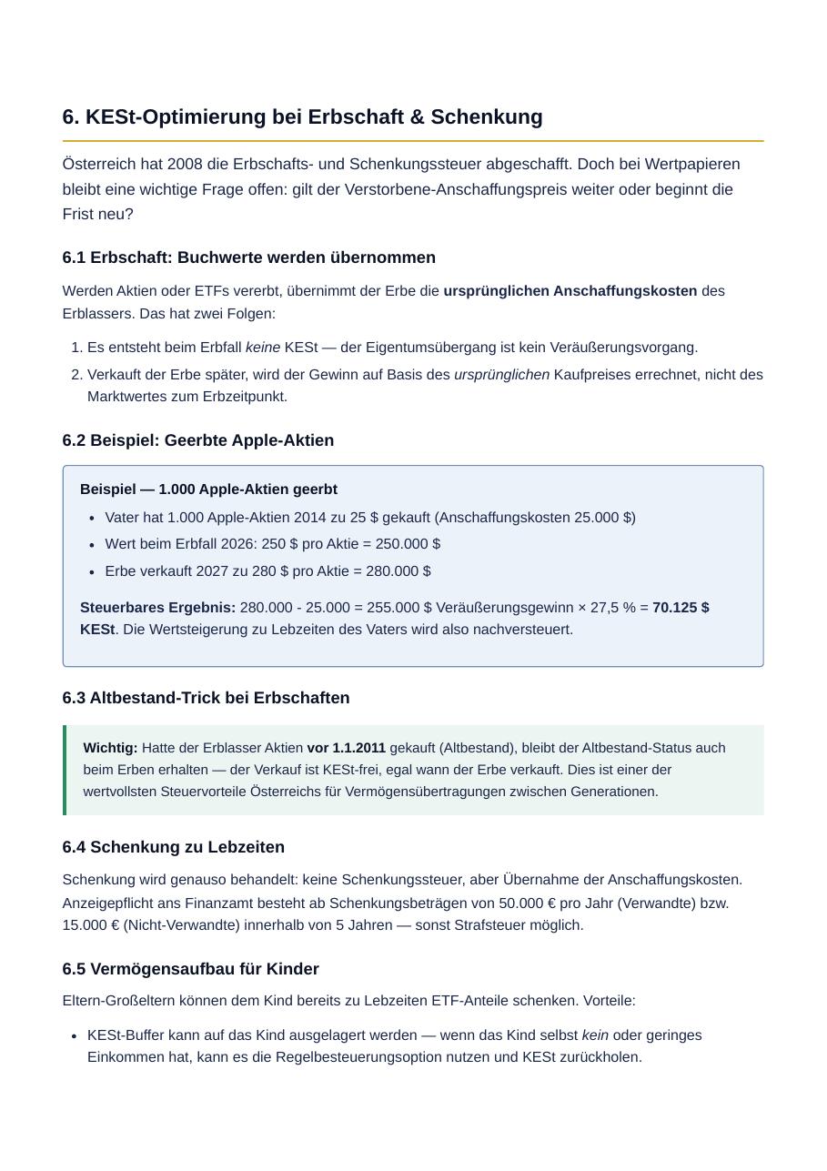Auszug 40 Aktien-Picks für AT-Investoren