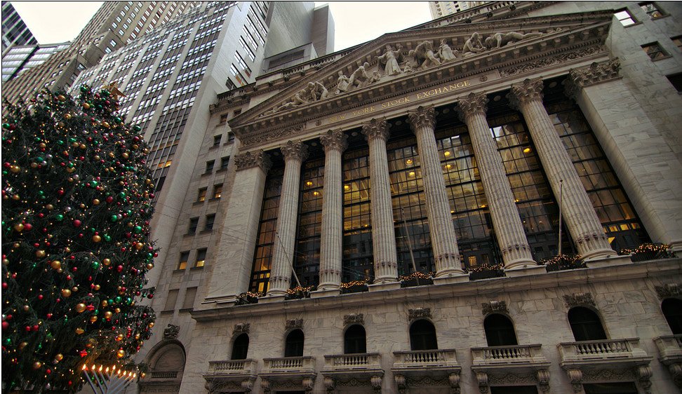 New York Stock Exchange Building an der Wall Street