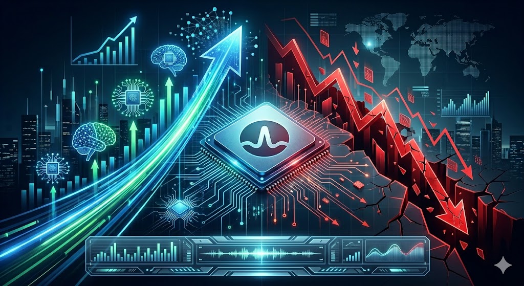 Broadcom KI-Wachstum 143 Prozent gegen 14 Prozent Kurssturz 2026 — Halbleiter und KI-Trade
